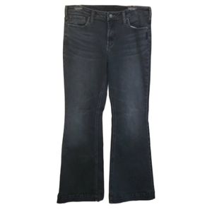 Silver Flare Boot Cut Jeans 33x35